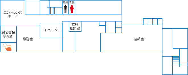 フロアマップ1F