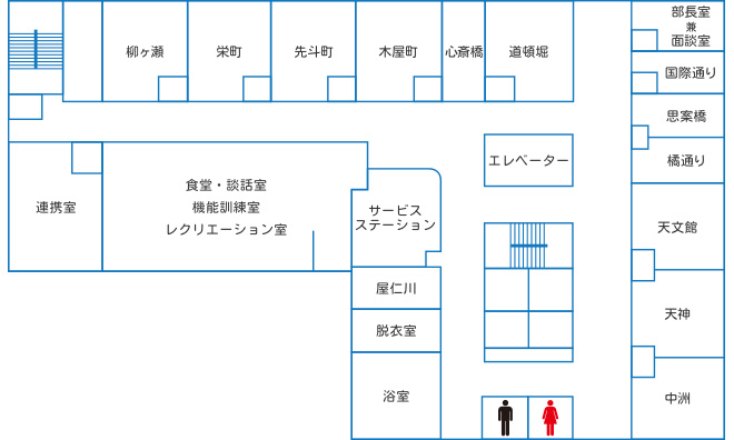 フロアマップ4F